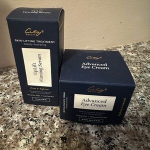 City beauty uplifting firming, serum and City Beauty advanced eye cream